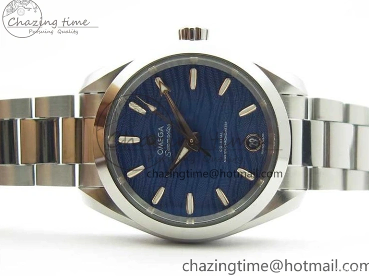 0409 Aqua Terra 150M 34mm Ladies SS VSF 1:1 Best Edition Blue Wave Dial on SS Bracelet A Reliable 7931